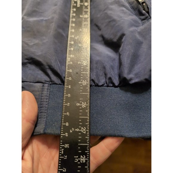 Oscar Mayer Blue Fleece Lined Jacket Size L Zip Pockets Men's Columbia... - Picture 7 of 7